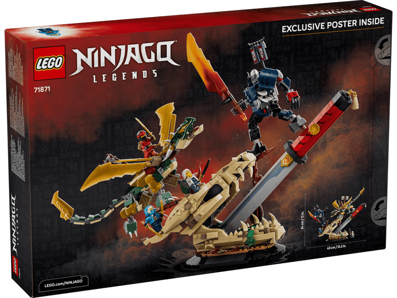 LEGO® Ninjago® Összecsapás a Sárkány Kardjánál (71871)