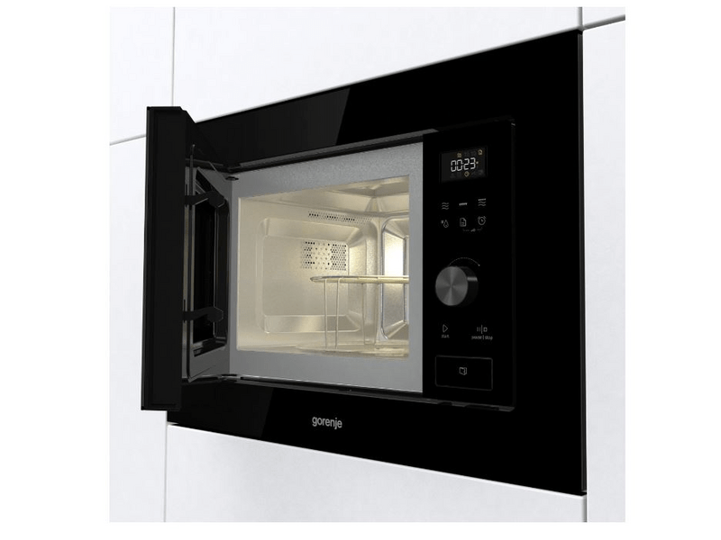 Gorenje BO6735E05B Beépíthető sütő + Gorenje ECT322BCSC Beépíthető főzőlap + Gorenje BM201AG1BG Beépíthető mikrohullámú sütő