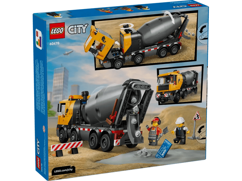 LEGO® City Betonkeverő teherautó (60478)