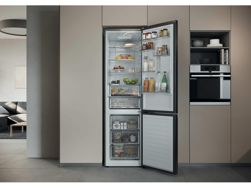 Haier HDPR3620CNPD Alulfagyasztós kombinált hűtőszekrény
