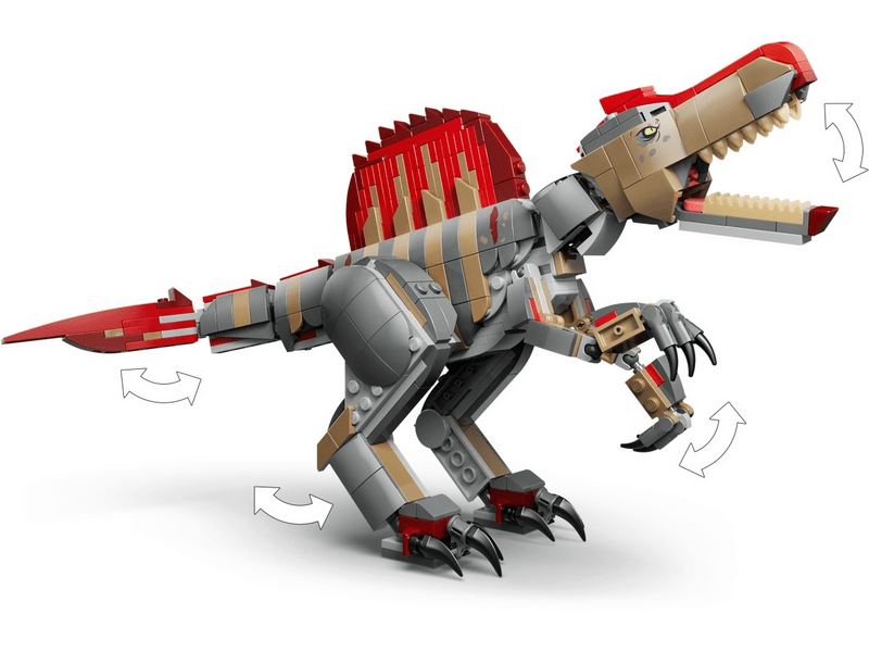 LEGO® Jurassic World Menekülés a spinosaurus elől (77982)