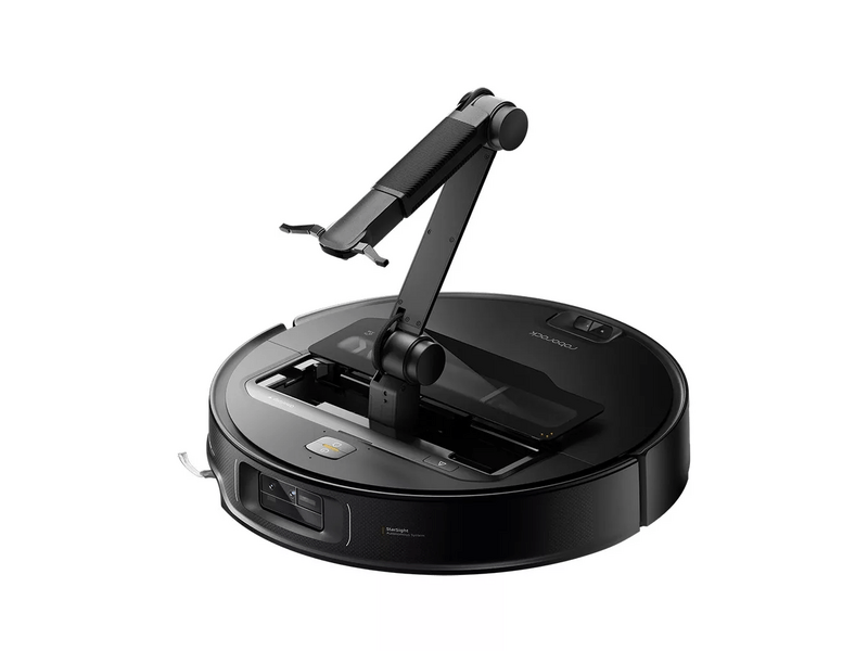 Roborock Saros Z70 robotporszívó mechanikus karral, fekete (SAROS-Z70-BL)