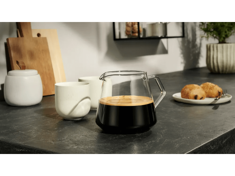 Siemens EQ500 Automata kávéfőző, Sötét inox (TQ518RX3)