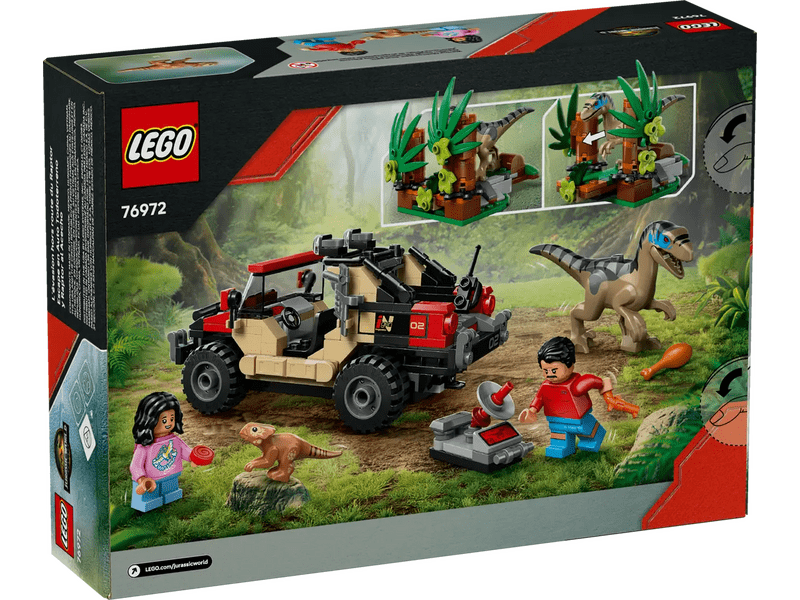 LEGO® Jurassic World™ Terepjárós menekülés a raptor elől (76972)