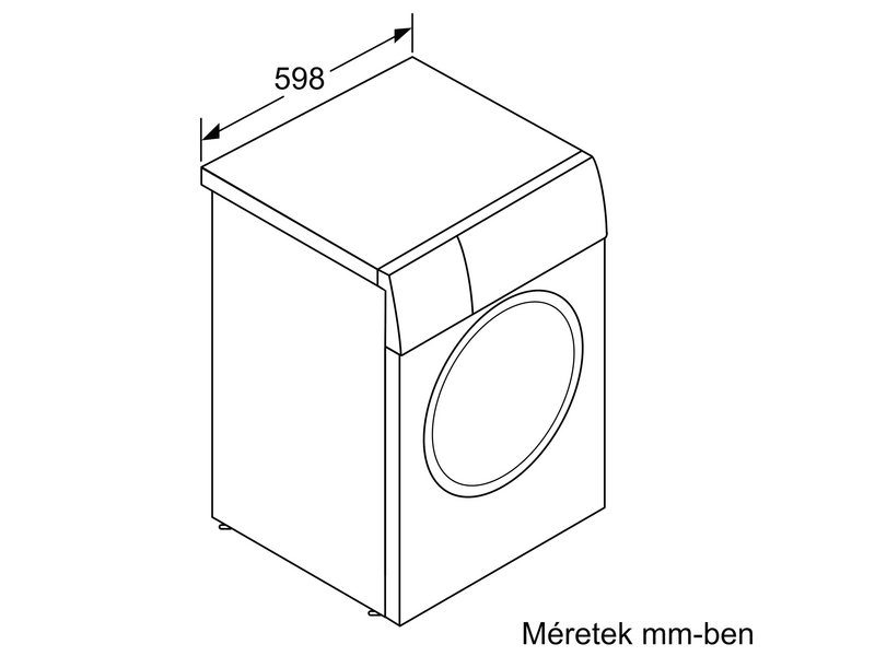 Bosch WGG244ZREU Elöltöltős mosógép