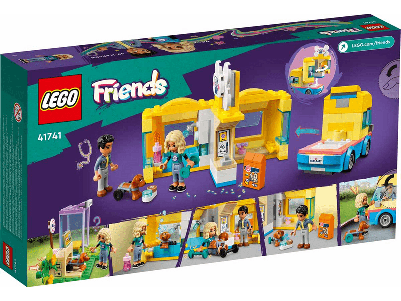 LEGO® Friends Kutyamentő furgon (41741)