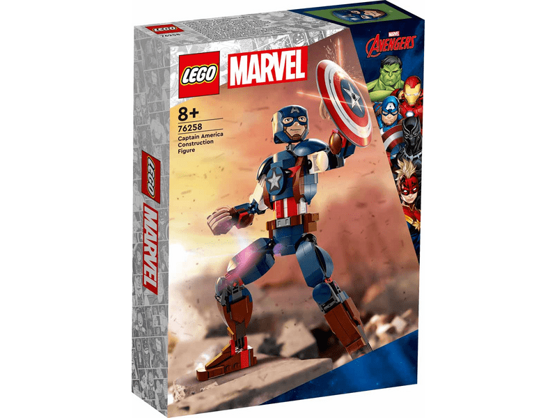 LEGO® Marvel Super Heroes Amerika Kapitány építőfigura (76258)