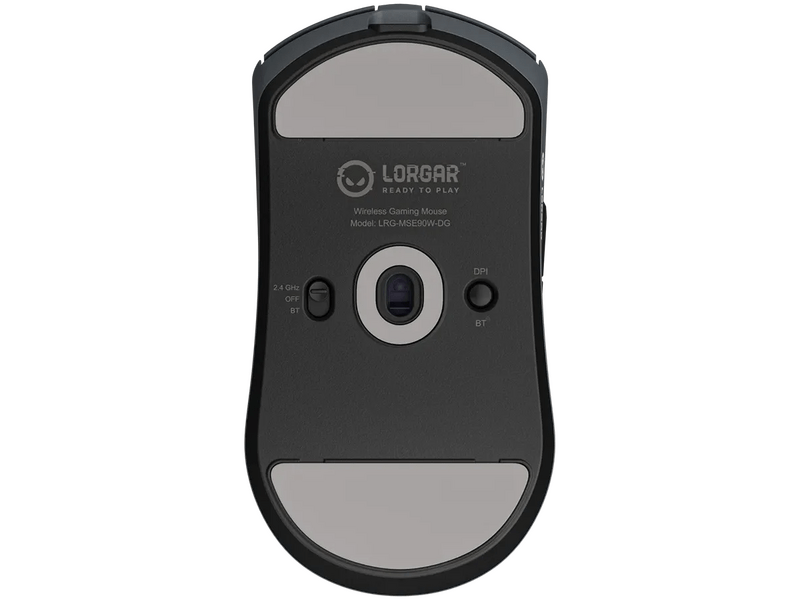 Lorgar MSE90W Gamer egér, szürke (LRG-MSE90W-DG)