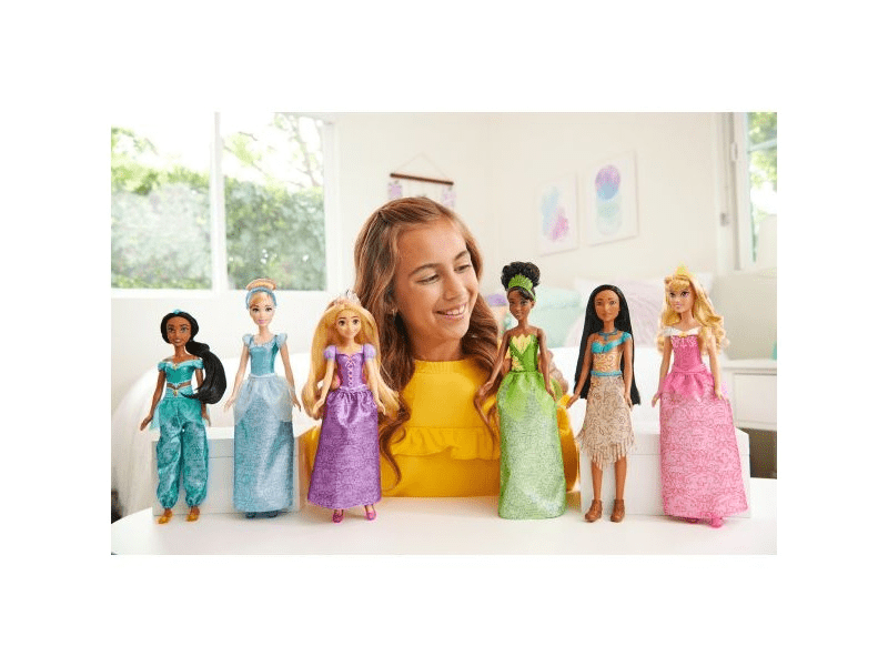 Disney hercegnők: csillogó hercegnő baba - többféle