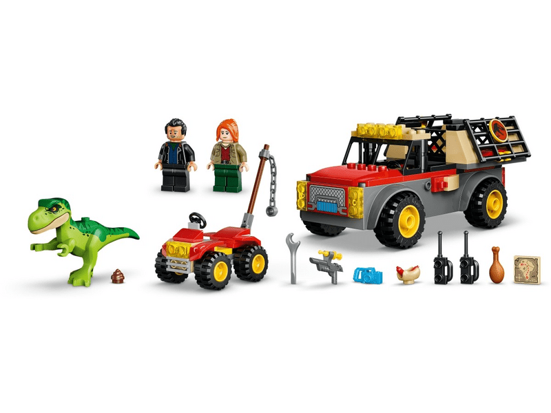 LEGO® Jurassic World Fiatal T-rex szállító teherautó (77978)
