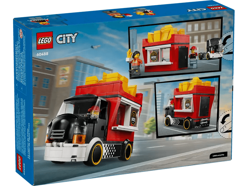 LEGO® City Sültkrumpli-árus büfékocsi (60488)