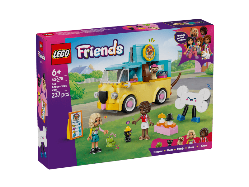 LEGO® Friends Kisteherautó kisállatfelszerelésekkel (42678)