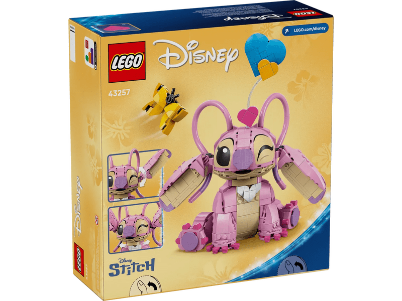LEGO® ǀ Disney Angyal, Lilo és Stitch húsvéti építőjáték gyerekeknek, lányoknak és fiúknak (43257)