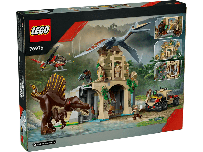 LEGO® Jurassic World™ Spinosaurus és Quetzalcoatlus, légi küldetés (76976)