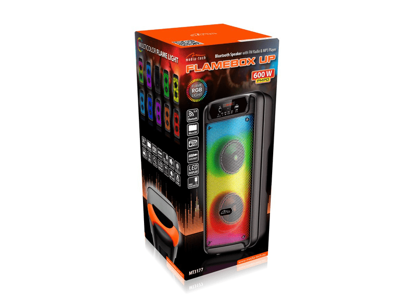 Flamebox Up RGB Bluetooth hangszóró