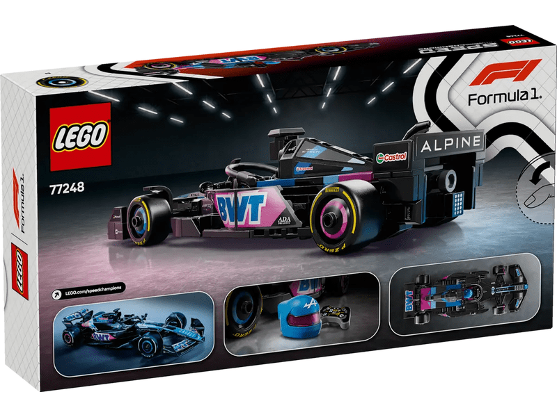 LEGO® BWT Alpine F1® Team A524 versenyautó (77248)