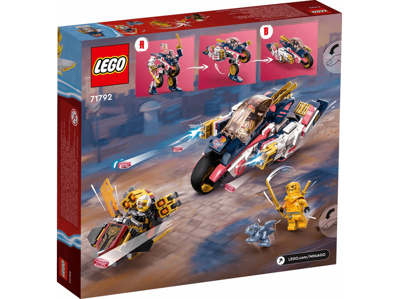 LEGO® Ninjago Sora átalakítható robot versenymotorja (71792)