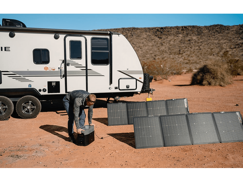 EcoFlow 220W NextGen bifaciális fotovoltaikus panel