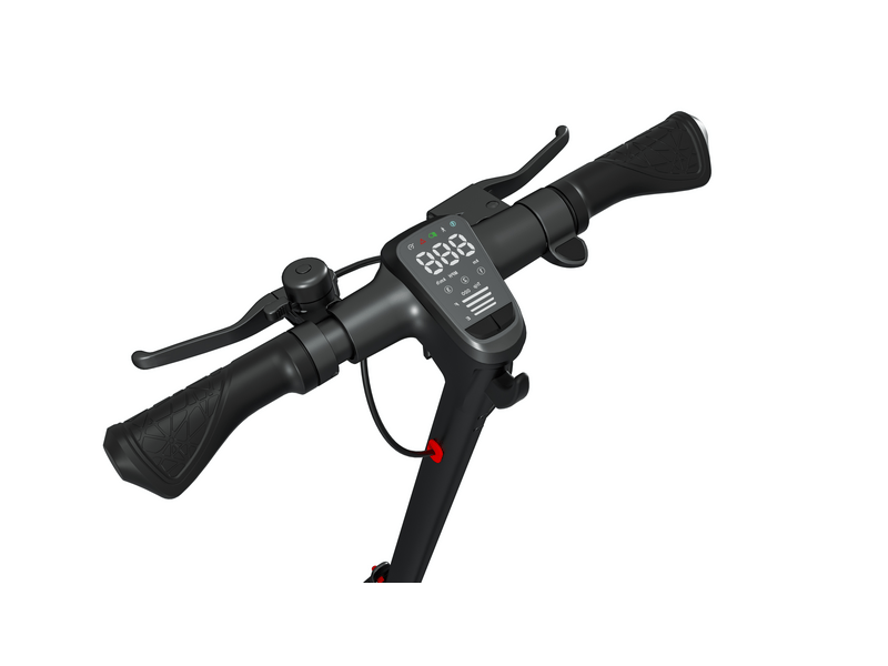 Dyras ER-60 Električni romobil, srebrno-crni