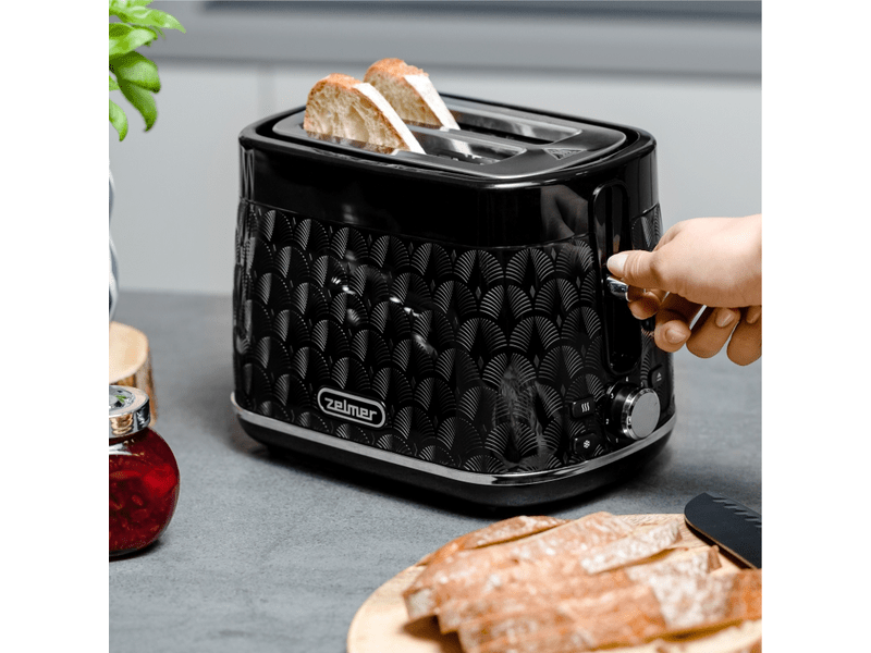 Zelmer ZTS8010 Kenyérpirító, fekete
