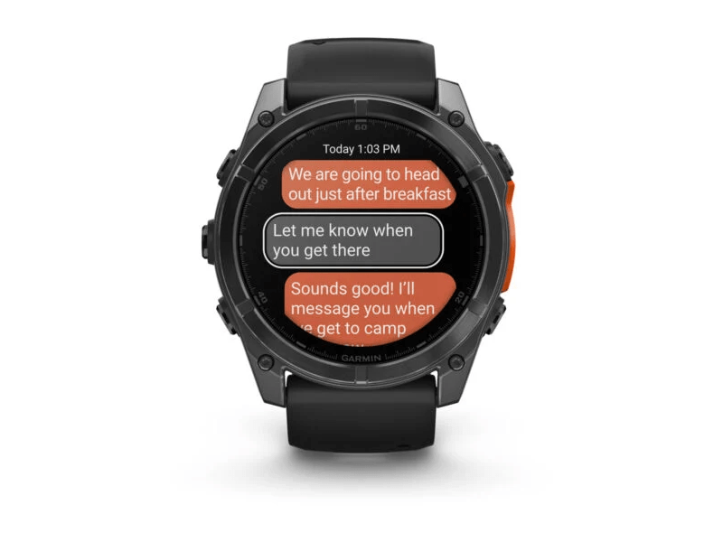 Garmin Fenix 8 Okosóra, 51mm, sötétszürke (010-02905-00)