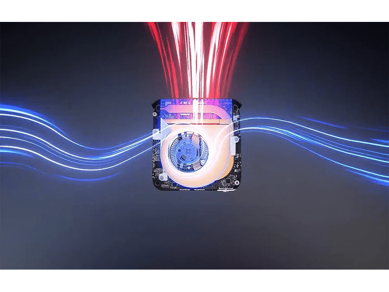 Geekom A7 Ryzen™ 5 16/512GB Mini PC (GMA7R57535HS-16512-E) + Win11 Pro