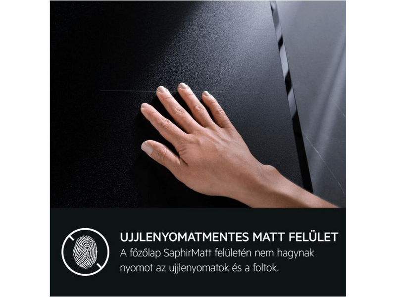 AEG TH84CC23CZ Beépíthető indukciós főzőlap páraelszívóval, SaphirMatt®