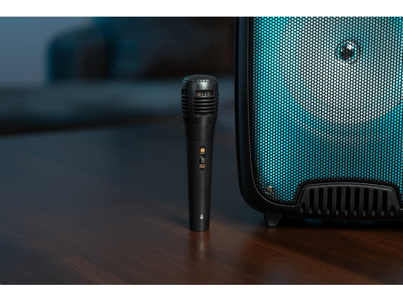 Mtech KARAOKE FLAMEZILLA MT3178 Hordozható hangszóró