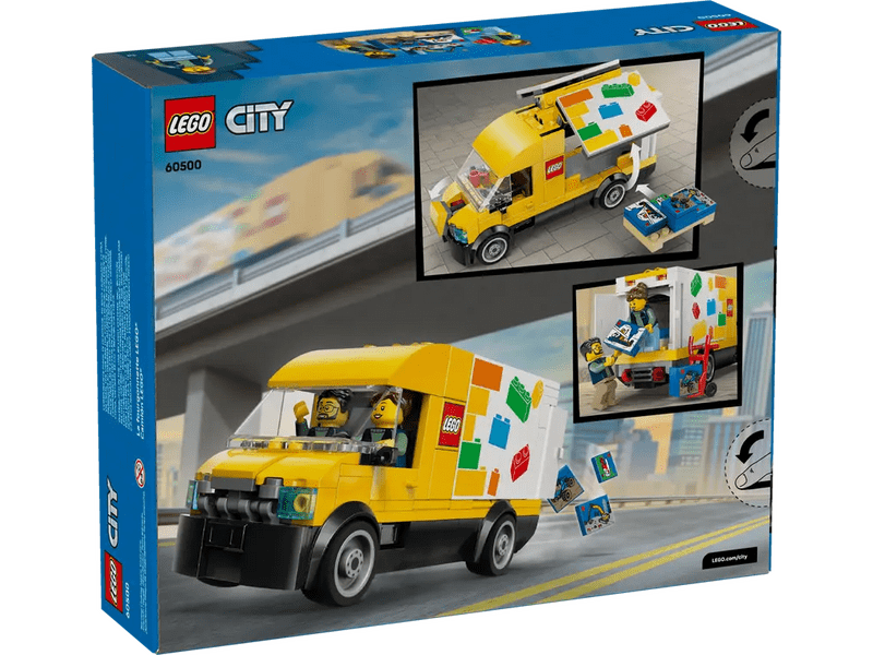 LEGO® City: A LEGO furgon – Húsvéti játéképítő-készlet gyerekeknek (60500)