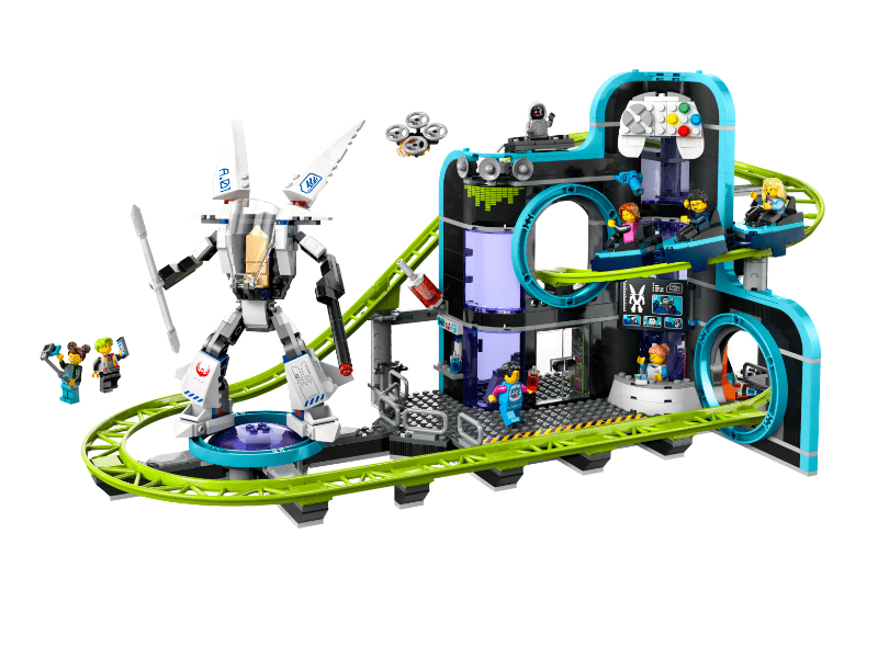 LEGO® City Robotvilág hullámvasút (60421)