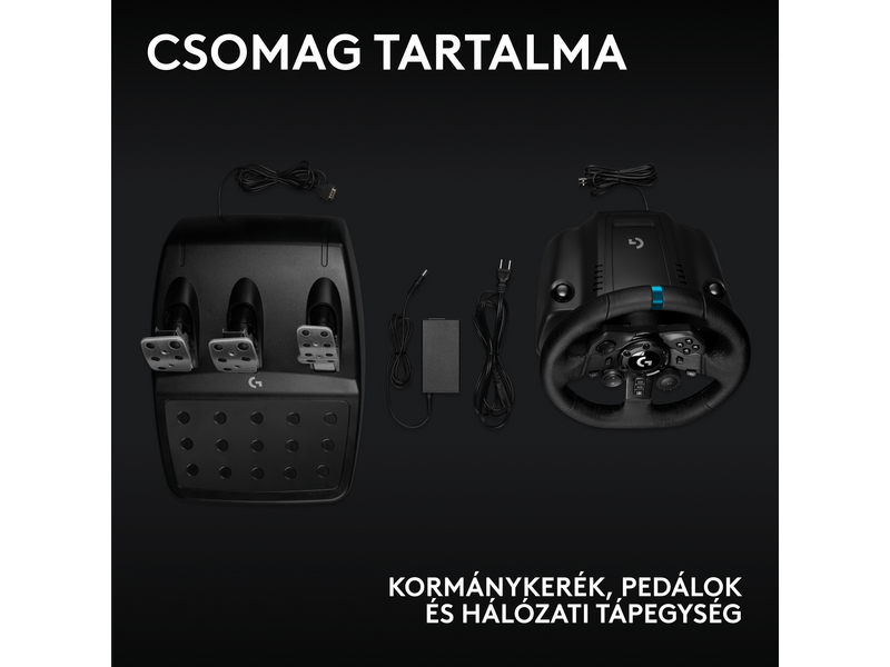 Logitech G923 TrueForce PS4/PS5/PC Simulator Racing volan