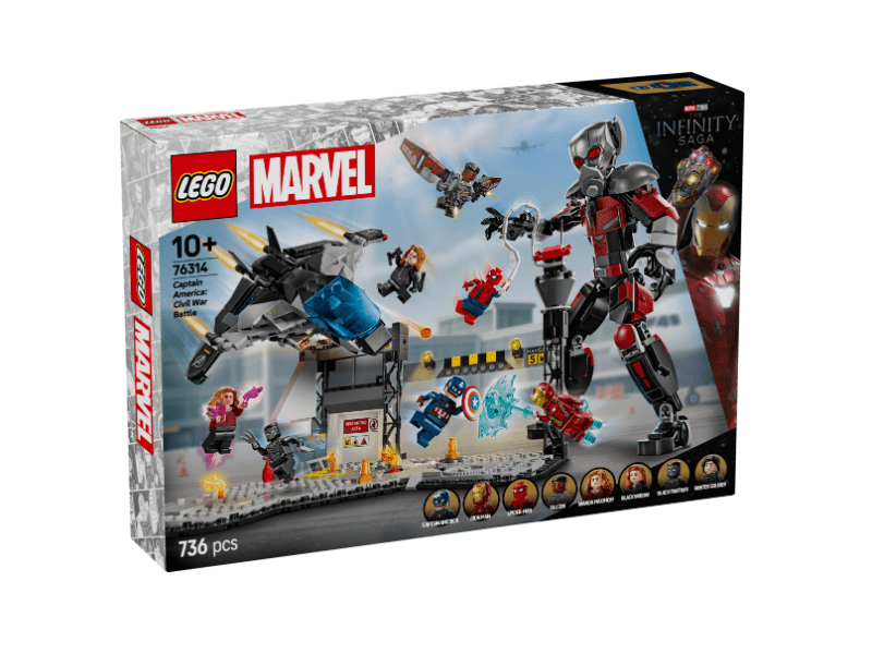LEGO® Marvel Kapetan Amerika: Bitka iz Građanskog rata (76314)
