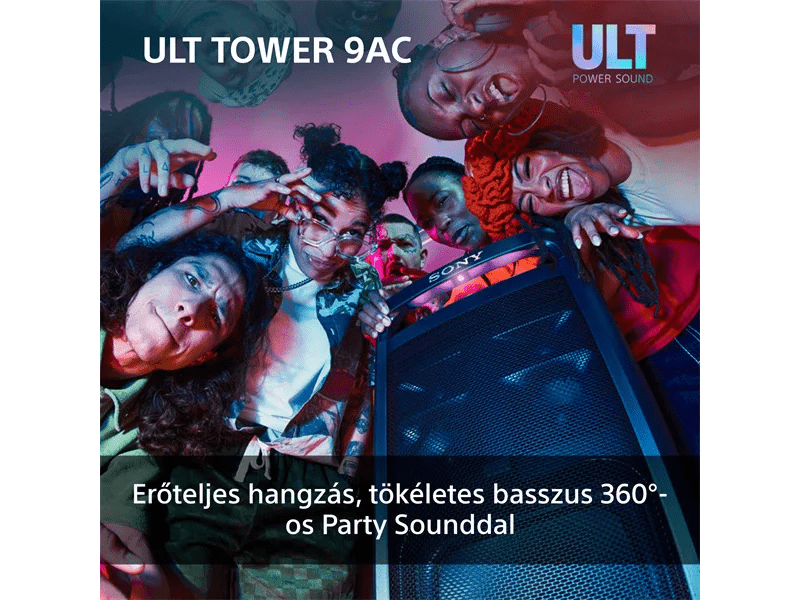 ULT Tower 9 party hangfal
