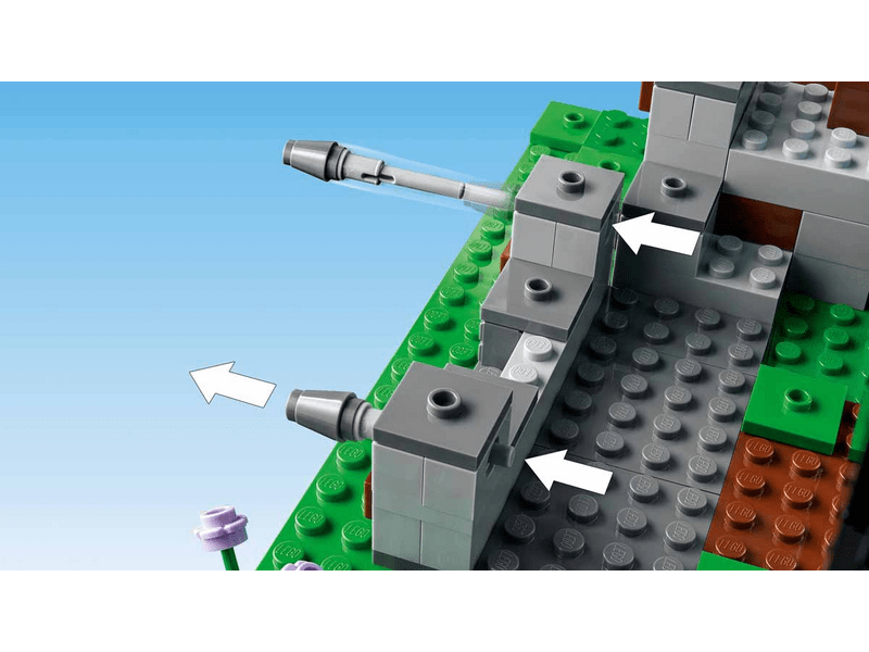 LEGO® Minecraft A kardos erődítmény (21244)