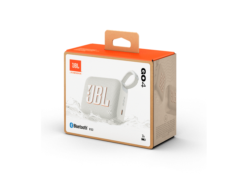 JBL Go 4 Bluetooth zvučnik, bijeli