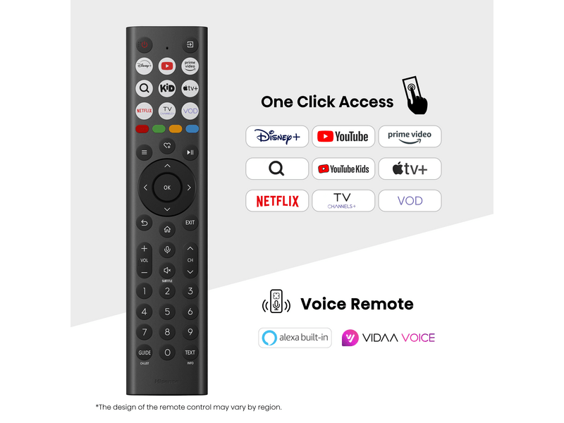 Hisense 65E7Q PRO 65" 4K UHD QLED Smart TV