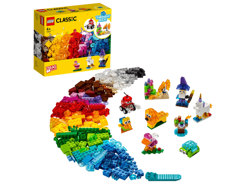 LEGO® Classic Kreatív áttetsző kockák (11013)