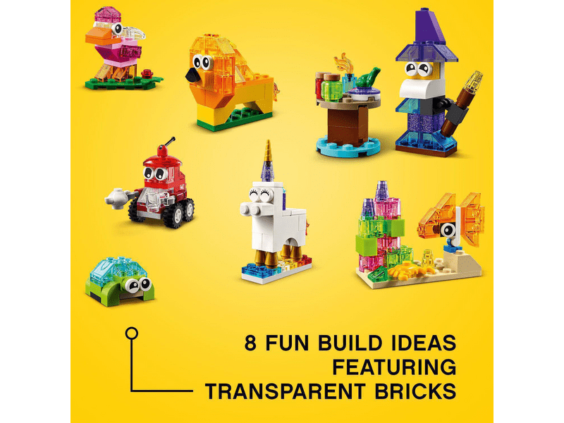 LEGO® Classic Kreatív áttetsző kockák (11013)