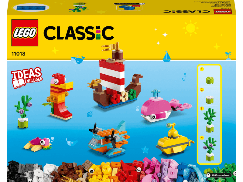 LEGO® Classic Kreatív óceáni móka (11018)