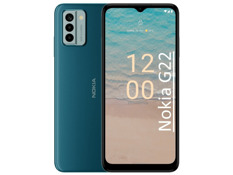 Nokia G22 128/4GB Okostelefon, Kék