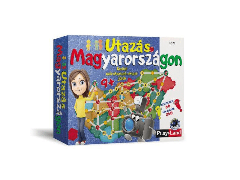 Utazás Magyarországon társasjáték (PLL 128)