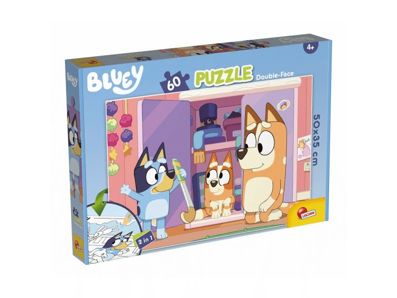 Bluey 2in1 puzzle 60db