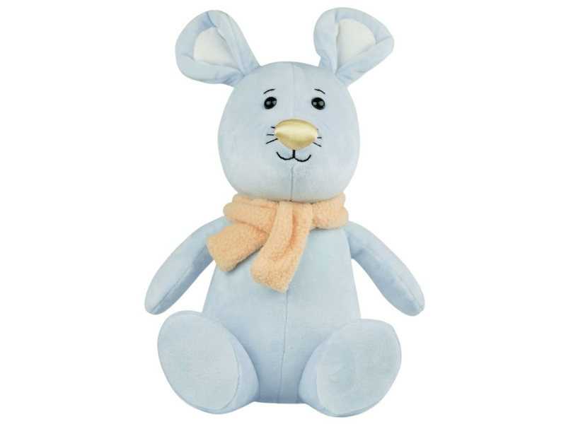 Fényes orrú plüss egér, 25 cm (DKL 0066)