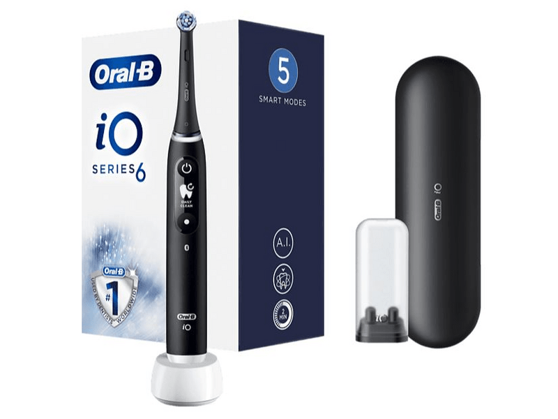 Oral-B iO6 električna četkica za zube, crna