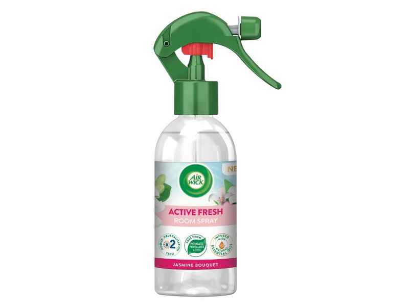 Air Wick Active Fresh légfrissítő spray, Jázmin, 237 ml