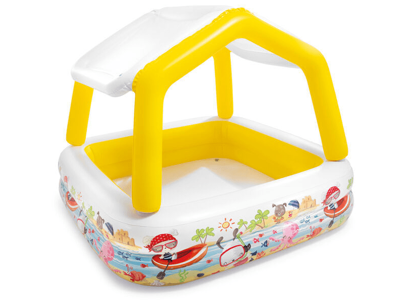 Intex 57470NP Gyerekmedence árnyékolóval - 157 x 157 x 122 cm