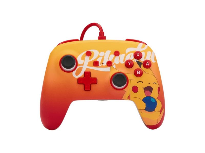 PowerA 1522784-01 Enhanced Nintendo Switch vezetékes kontroller, Oran Berry Pikachu