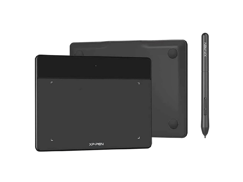 XP-Pen Deco Fun XS grafikus tábla, fekete