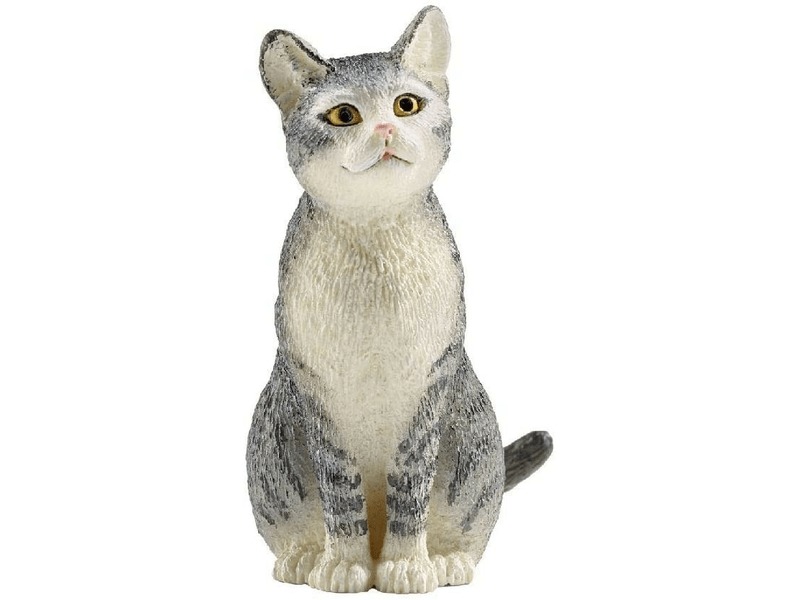 Schleich 13771 ülő macska figura