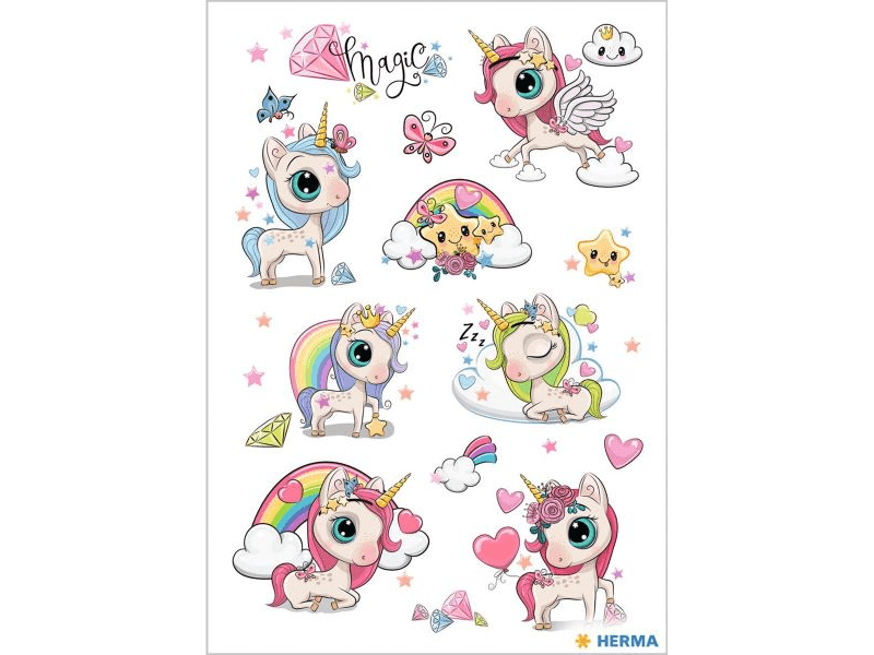 Herma 15709 Elvarázsolt unikornis matricacsomag